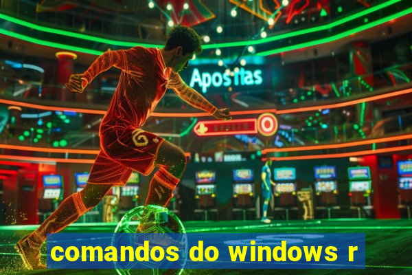 comandos do windows r